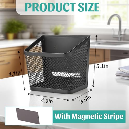2 Pack Magnetic Spice Rack for Refrigerator and Oven - Image 3