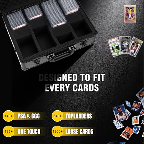 Graded Card Storage Box – Aluminum Alloy Trading Cards - Image 4