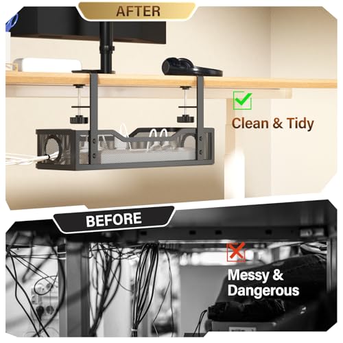 Under Desk Cable Management Large, Cinati 16" Cable | Cable Management - Image 5