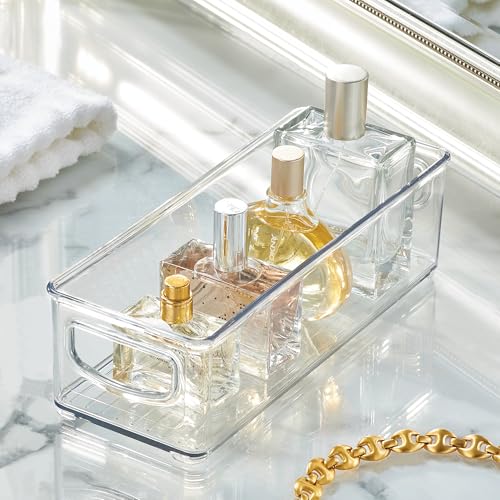 iDesign Plastic Stackable Pantry Bin, Clear - Image 7