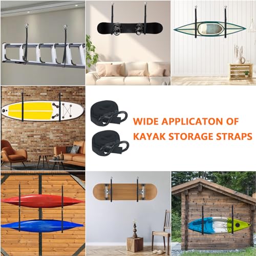 Kayak Storage Strap,Kayak Hanging Straps 1in/1.5in Wide - Image 8