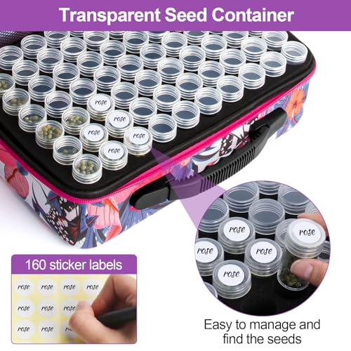 Seed Storage Organizer 140 Slots Seed Organizer Storage - Image 6