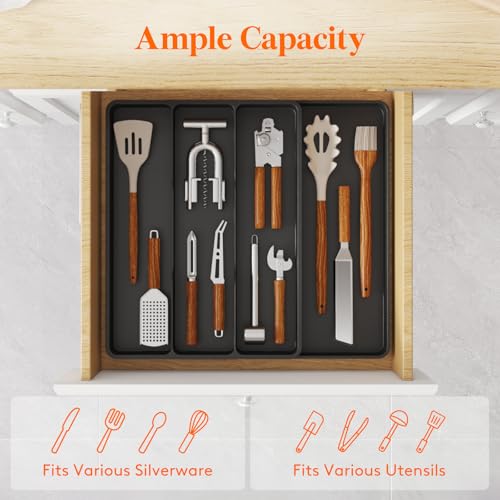 Lifewit Utensil Organizer for Kitchen Drawer, Expand | All Products - Image 3
