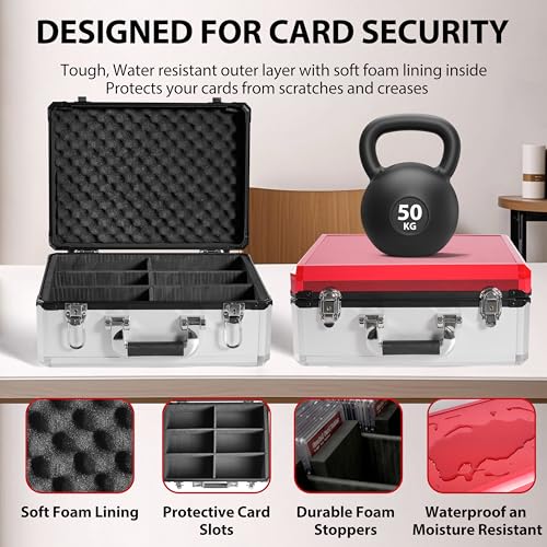 EcoVibe Trading Card Storage Box for 3" x 4" 35pt | Home Organization - Image 7