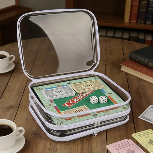 Klmnop 3 Pack Board Game Organizer and Storage Box, Extra - Image 7