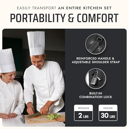 Asaya Chef Knife Sling Bag - 29 Pockets for Knives - Image 6