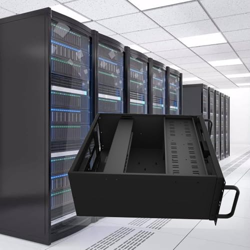 4u Server Chassis,Rack Mount ATX Pc case,3.5″ Bays,1xFan,2xUSB3.0 - Image 7