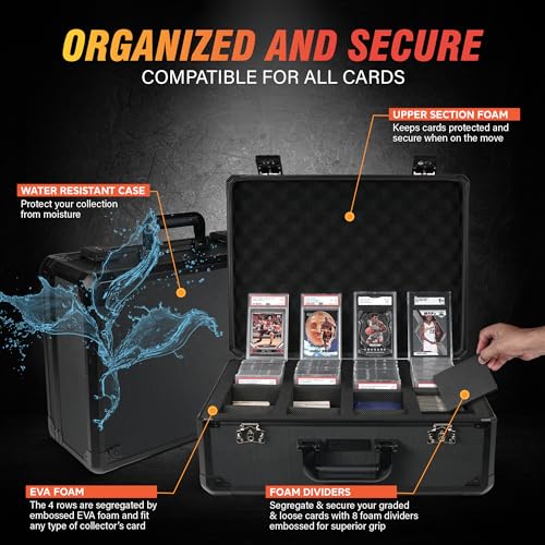 Graded Card Storage Case – Fits 180+ PSA, GMA - Image 5