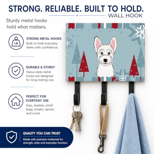 Caroline's Treasures BB1722TH68 Winter Holiday Westie - Image 5