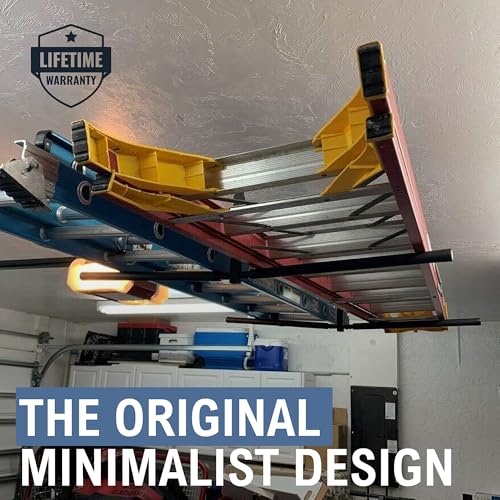 StoreYourBoard Adjustable Overhead Ladder Rack – Garage - Image 3