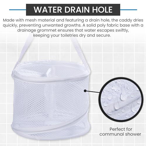 Handy Laundry Portable Shower Caddy Mesh Basket - Image 6