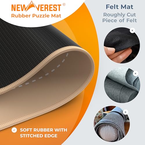 The Original Newverest Jigsaw Puzzle Mat Roll Up, Rose Gold - Image 6