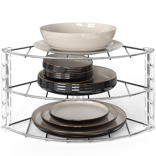 Deco Brothers 3-Tier Counter and Cabinet Corner Shelf Organizer - Image 5