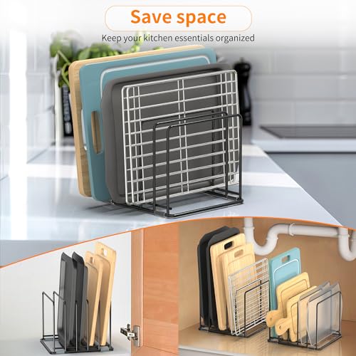 Cutting Board Organizer, Kitchen Cabinet Organizer - Image 7