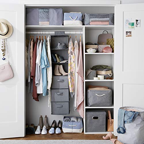 Amazon Basics 6-Tier Hanging Closet Organizer with Removable - Image 7