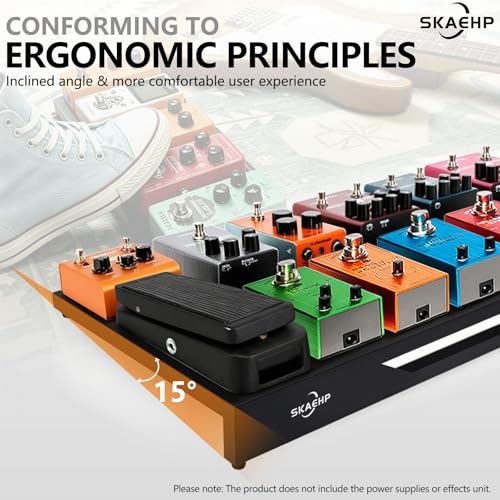 Guitar Pedal Board, Pedalboard 28" x 13.78" 6.83 lb - Image 5