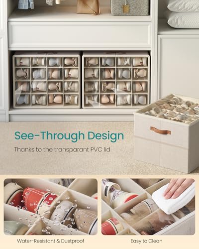 SONGMICS Shoe Organizer for Closet, Fabric Bins, Fit | All Products - Image 4