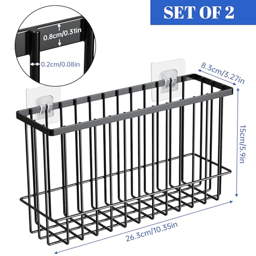 NiHome Cabinet Door Lid Organizer 2-Pack, Cabinet Organizers - Image 8