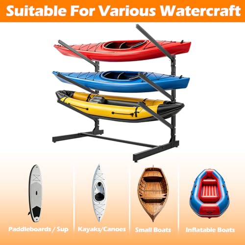 Kayak Storage Rack, Heavy Duty Kayak Racks for Garage - Image 6