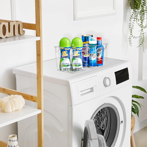 Sorbus Fridge Organizers and Storage, Clear Plastic Bins (Small - Image 6