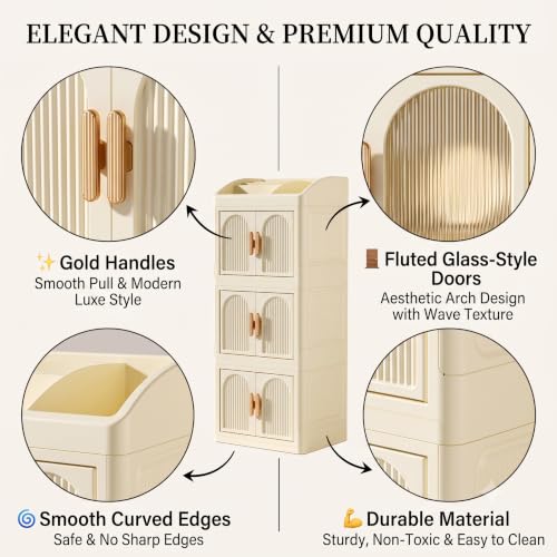 Foldable Makeup Organizer Storage Box - Image 5