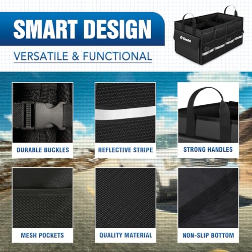 K KNODEL Trunk Organizer with Lid for Car, SUV - Image 5