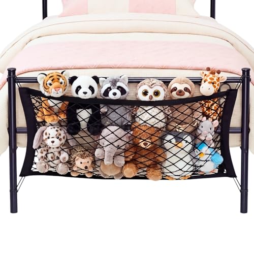 Stuffed Animal Storage Net for Kids, Elastic Bedside | All Products - Image 2
