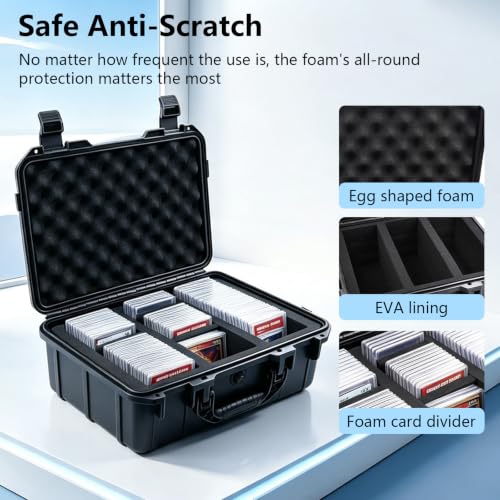 HESOYAM Hard Graded Card Storage Box, Hard Shell Graded Card Case - Image 4