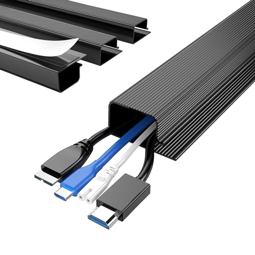 Delamu 4 Pack Cord Organizers for Desks, 62.8in Cable - Image 2