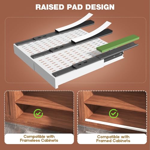 Pull Out Cabinet Organizer,4-Side Expandable to Maximize - Image 7