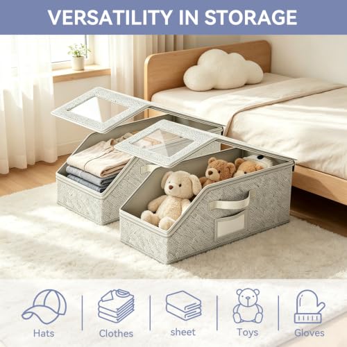 Stackable Hat Storage for Baseball Caps, 2 PCS, Grey - Image 6