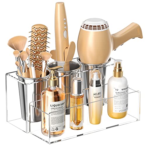 Hair Tool Organizer, Acrylic Hair Dryer Holder - Image 2