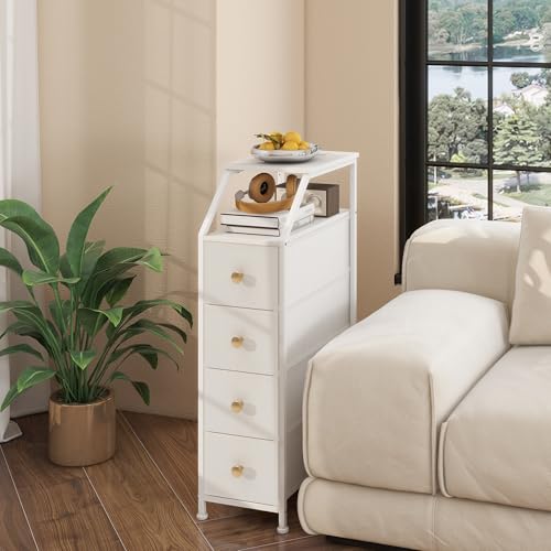 Tohomeor Narrow Dresser Tall Skinny Storage Tower Vertical Slim - Image 6