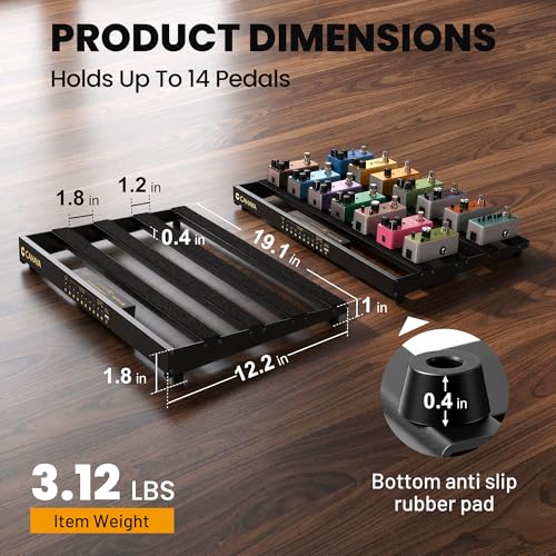 CAHAYA Guitar Pedal Board Portable - Pedal Board | Phone & Computer - Image 5