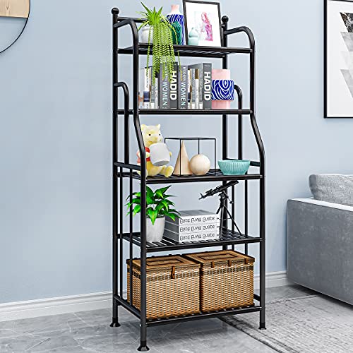 5 Tier Metal Plant Stand Iron Holder Storage Shelf | Home Organization - Image 5
