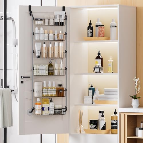 Delamu Over the Door Pantry Organizer, 6-Tier Metal | All Products - Image 7