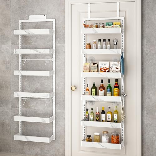 BUKFEN Over the Door Pantry Organizer, 6-Tier | Spice Racks & Pantry - Image 2