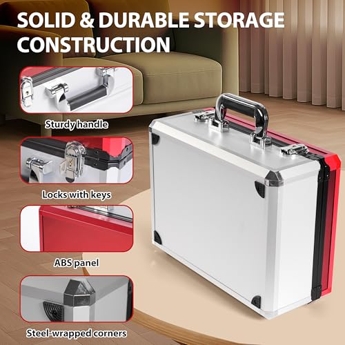EcoVibe Trading Card Storage Box for 3" x 4" 35pt | Home Organization - Image 6