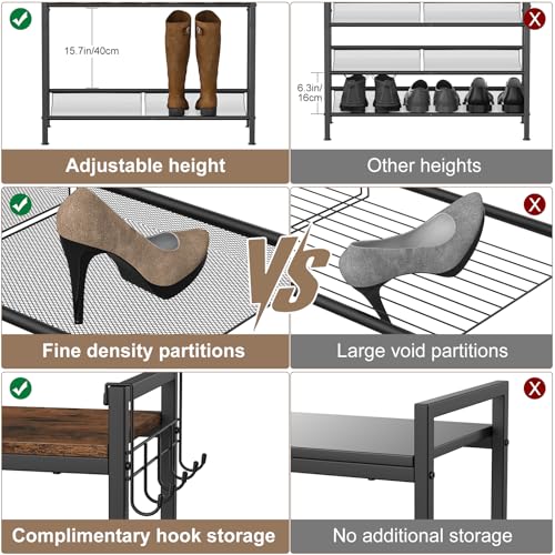 Refrze Shoe Rack for Front Door Entrance, 4 Tier Hei | All Products - Image 7