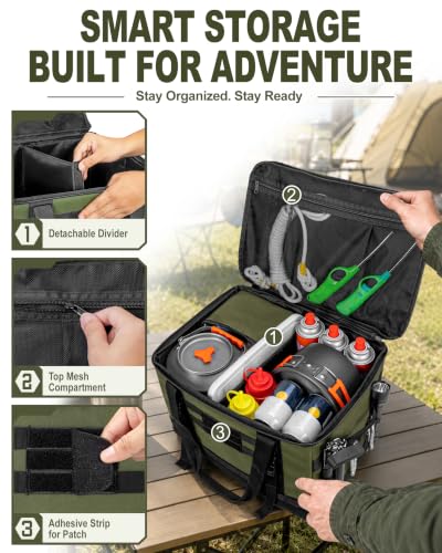 Tactical Camping Storage Bag - 38L Utility Camping Tote - Image 4