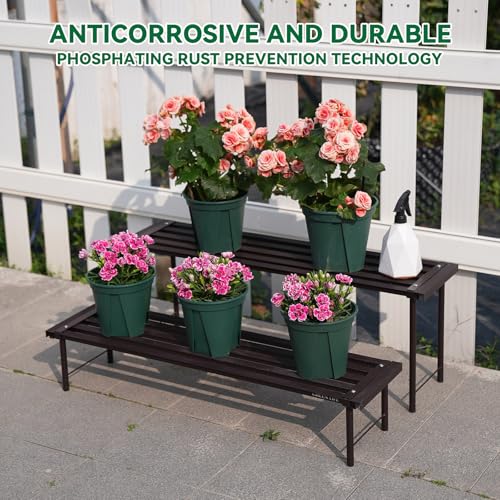 Metal Plant Stand, Rust-proof Aluminum Flower Pot Stand - Image 5