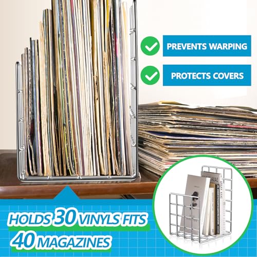 AceOrbit Metal Magazine Rack Holder, 304 Stainless Steel - Image 7