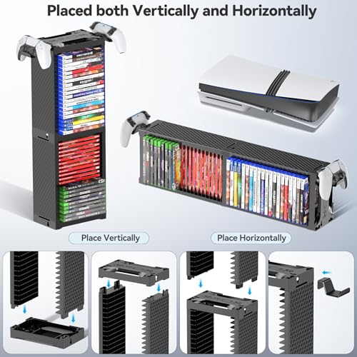 Video Game Disc Rack Tower Storage Holder Stand Univ | All Products - Image 4