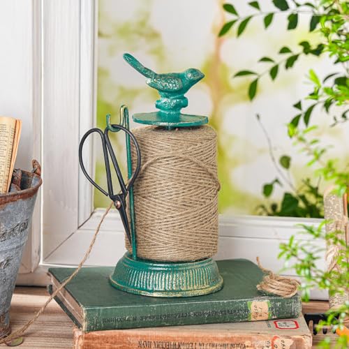 Sungmor Cast Iron Bird Twine Holder Set-Twine String & - Image 3