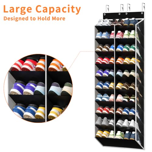 KEEPJOY 20-30 Pairs Over the Door Shoe Organizer, Me | All Products - Image 7