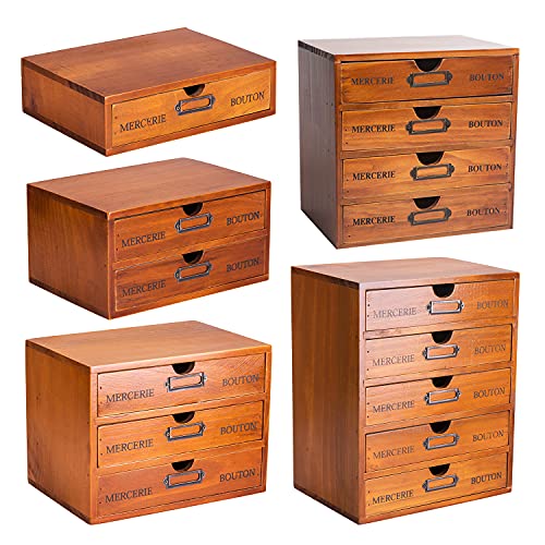 5-Piece Vintage Organization and Storage Set - Single - Image 2