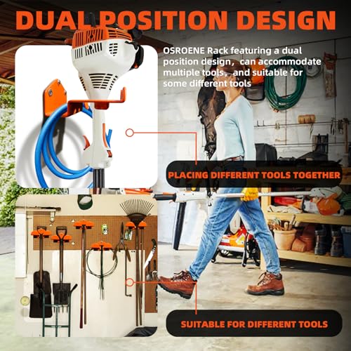 Weedeater Hanger, 2 Pack Weed Eater Hanger for Wall - Image 7