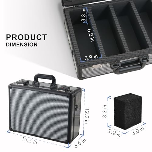 Graded Card Storage Box – Aluminum Alloy Trading Cards - Image 3