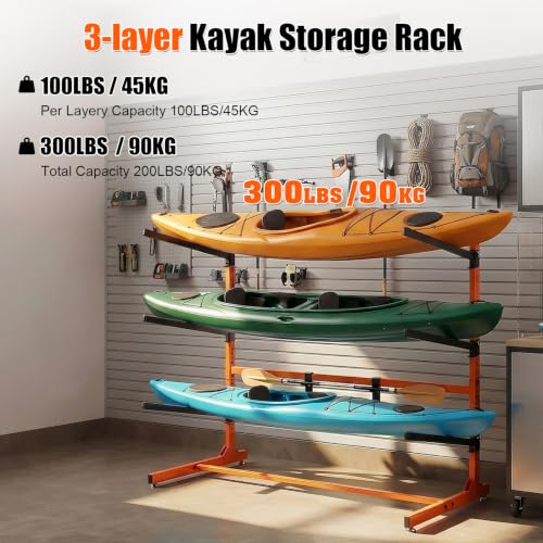 Grefinity Kayak Storage Rack, No Drilling - Image 3