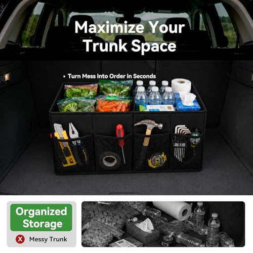 PAT SAM'S Collapsible Trunk Organizer for SUV | Home Organization - Image 5